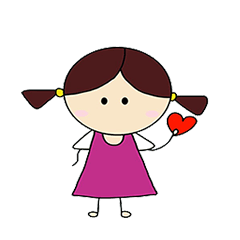 [LINEスタンプ] My very cute girl