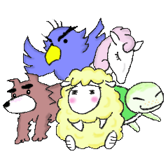 [LINEスタンプ] 五徳獣スタンプ