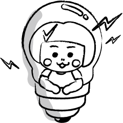 [LINEスタンプ] ほんわか手描き風ピカリちゃん