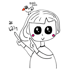 [LINEスタンプ] FAYE - little girl