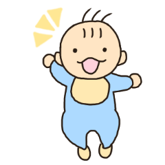 [LINEスタンプ] 赤子と猫
