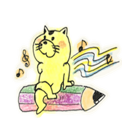 [LINEスタンプ] 手書き風ネコちゃんの生活