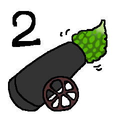[LINEスタンプ] ゴーヤー大好き同盟その2