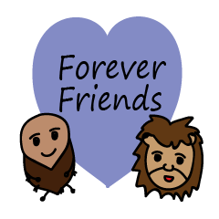[LINEスタンプ] Lion and Potato3