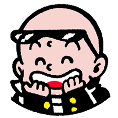 [LINEスタンプ] 面白スタンプ~昭和画風02~