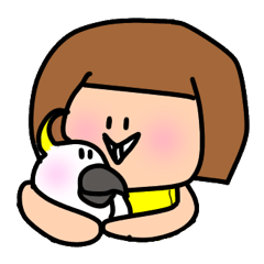 [LINEスタンプ] とんちゃんとピッケ