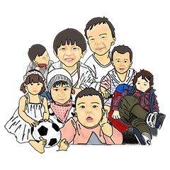 [LINEスタンプ] 翔くんの友達