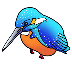 [LINEスタンプ] 幸運の青い鳥
