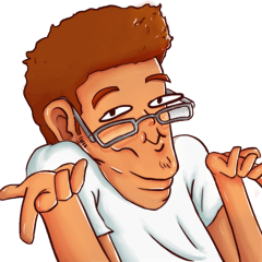 [LINEスタンプ] Swag Afro
