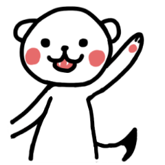 [LINEスタンプ] 使える冬毛オコジョ君