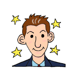 [LINEスタンプ] fashionble businessman