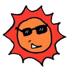 [LINEスタンプ] The Sun cute