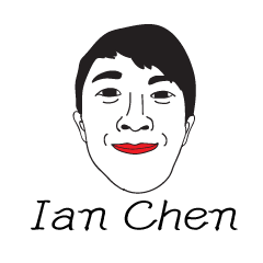 [LINEスタンプ] Ian Chen