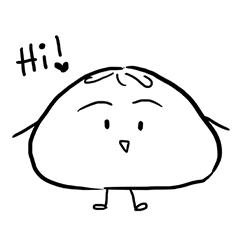 [LINEスタンプ] Pau the Steamed Bun