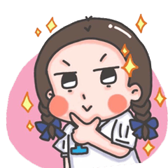 [LINEスタンプ] Daily Life of Junior High School Girl