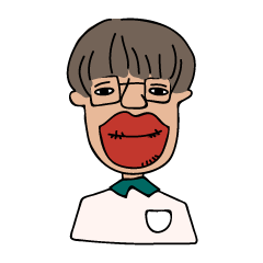 [LINEスタンプ] Nobody talking