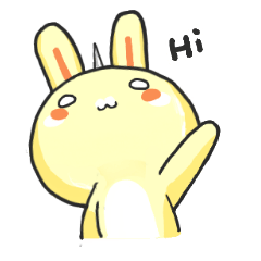 [LINEスタンプ] my bunnycorn