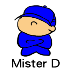 [LINEスタンプ] Mister D