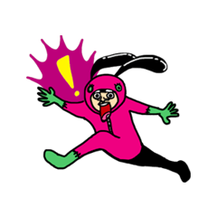 [LINEスタンプ] Mr.pinkdog 01