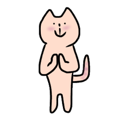 [LINEスタンプ] 猫のネネコ