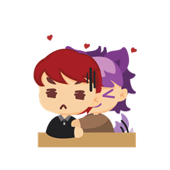[LINEスタンプ] Venice and Friend (Bar Monster Home)