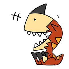 [LINEスタンプ] ティッカ＆ベネディクト恐竜の動くス！