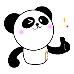 [LINEスタンプ] ゆ~ちゃんパンダ