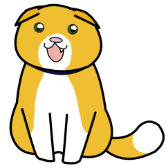 [LINEスタンプ] Meow Fold