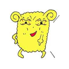 [LINEスタンプ] でんじゃらす羊
