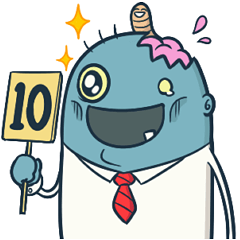 [LINEスタンプ] Mr. Zombie at work part.2