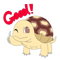 [LINEスタンプ] ケヅメリクガメのジャニー