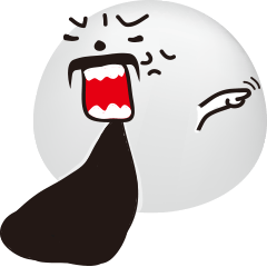 [LINEスタンプ] uncle moustache with rice ball 2