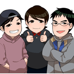 [LINEスタンプ] トラベラーズ