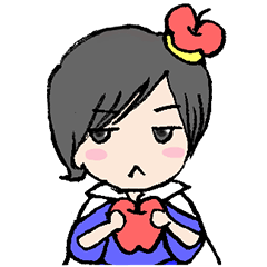 [LINEスタンプ] ツンデレりんご王子