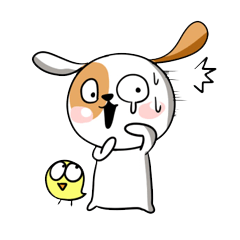 [LINEスタンプ] Puppy Fun Time