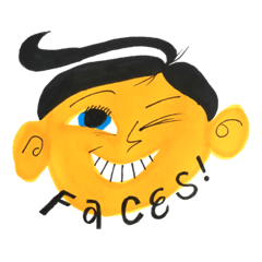 [LINEスタンプ] Face face faces！