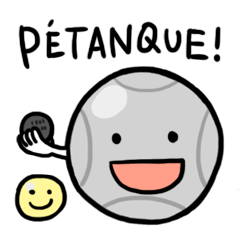 [LINEスタンプ] ペタンク！