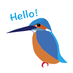 [LINEスタンプ] カワセミさん 基本セット