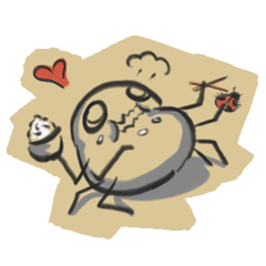 [LINEスタンプ] Spida！