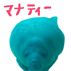 [LINEスタンプ] manatee ＆ turtle