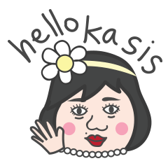 [LINEスタンプ] My Name is Dok Daisy Ka Sis