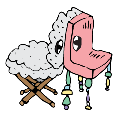 [LINEスタンプ] Whimsical Stuffs