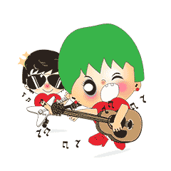 [LINEスタンプ] utdi＆lovely 5