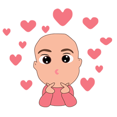 [LINEスタンプ] Srijittra the little girl