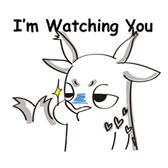 [LINEスタンプ] I'm A PEI I don't care