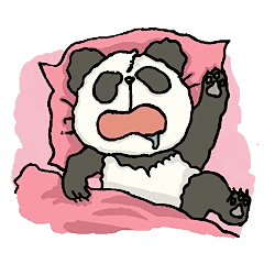 [LINEスタンプ] パンダの部屋