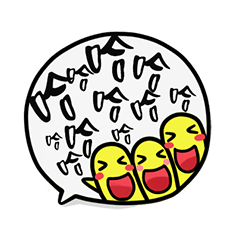 [LINEスタンプ] Pure expression box
