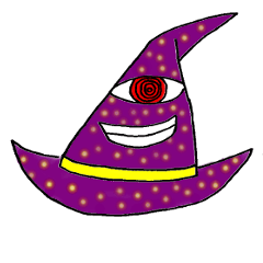 [LINEスタンプ] 魔法の帽子 アレイスティ