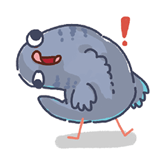 [LINEスタンプ] Stupid Bird Sesame