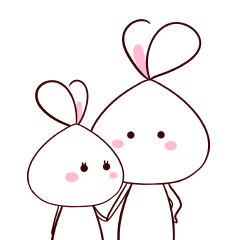 [LINEスタンプ] シュガーちゃんとソルトくん